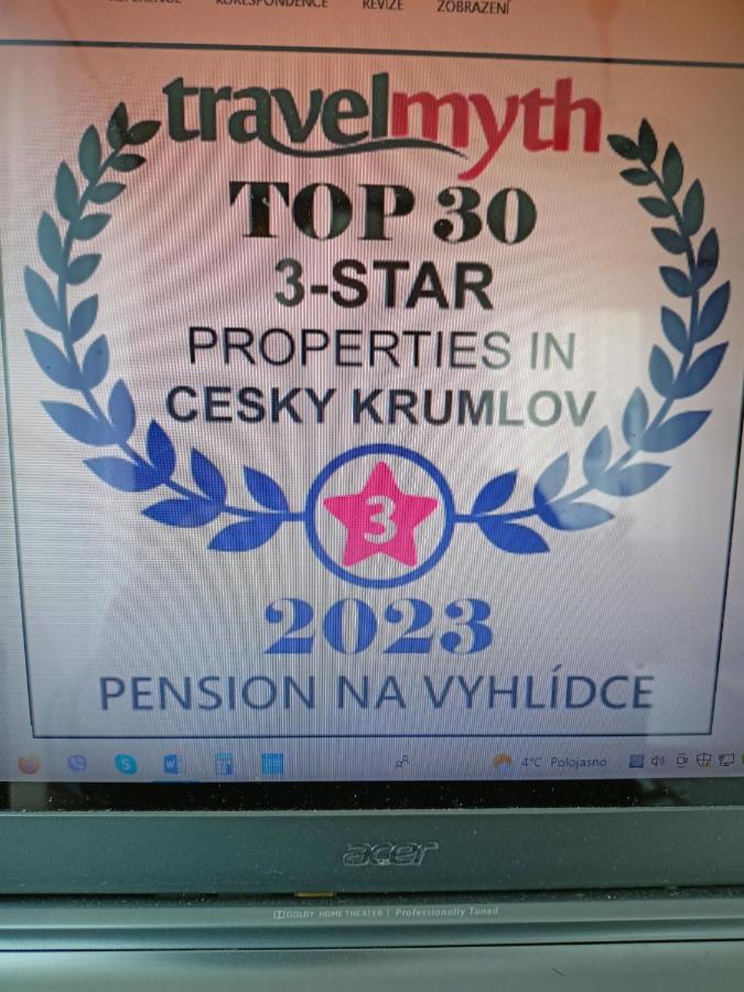 Pension Na Vyhlidce Český Krumlov Eksteriør bilde